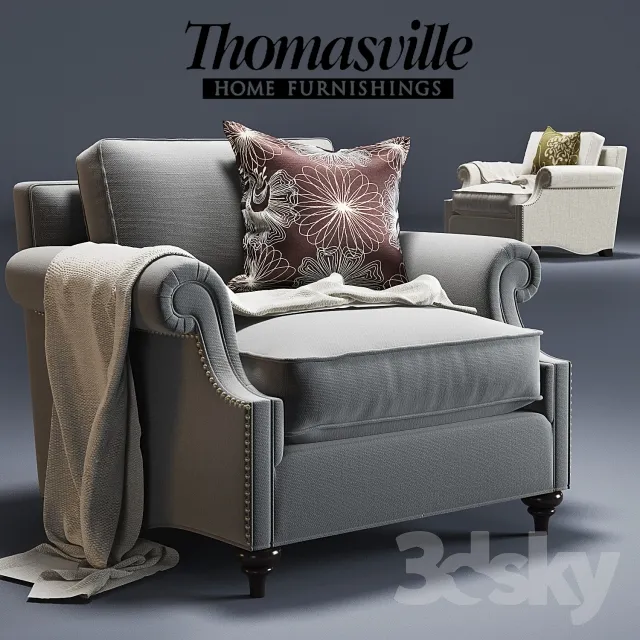 3DS MAX – Armchair – 3543