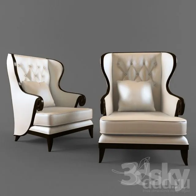 3DS MAX – Armchair – 3568
