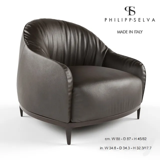 3DS MAX – Armchair – 3582