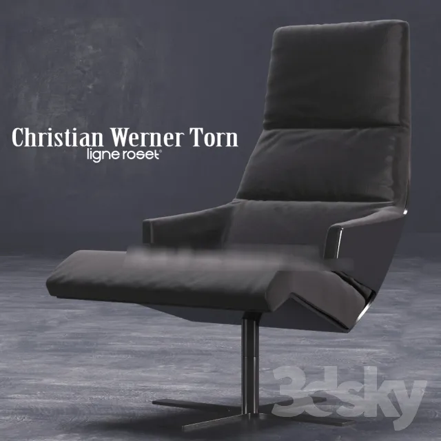 3DS MAX – Armchair – 3625