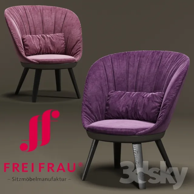 3DS MAX – Armchair – 3633