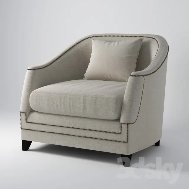 3DS MAX – Armchair – 3639