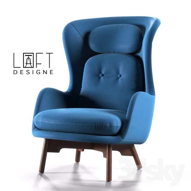 3DS MAX – Armchair – 3646