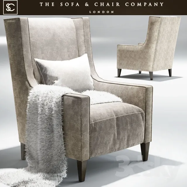 3DS MAX – Armchair – 3652