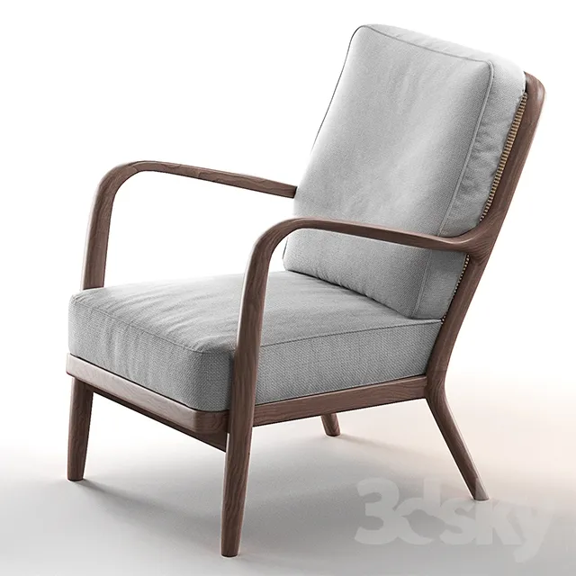 3DS MAX – Armchair – 3659