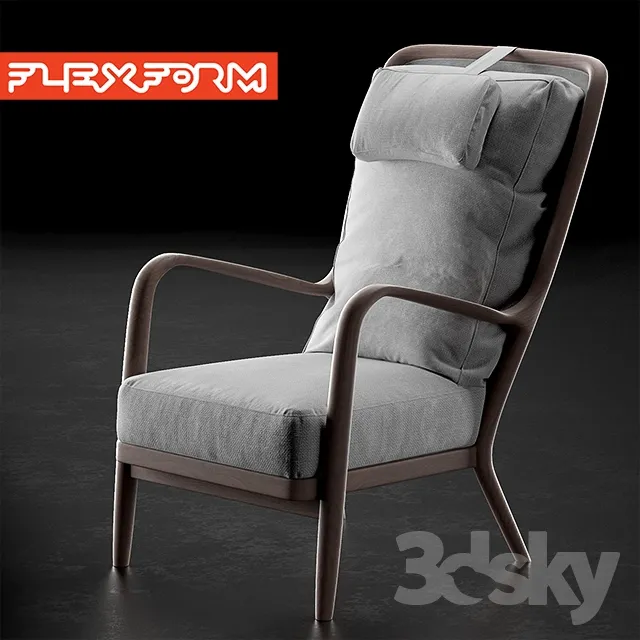 3DS MAX – Armchair – 3670