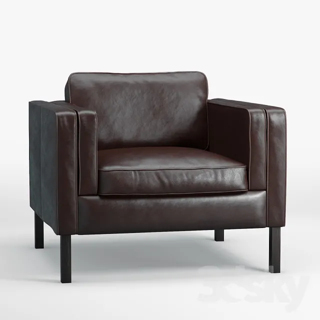 3DS MAX – Armchair – 3689