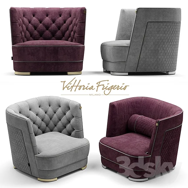 3DS MAX – Armchair – 3694