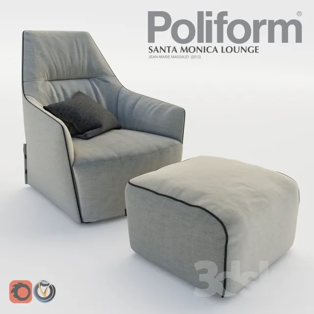 3DS MAX – Armchair – 3765