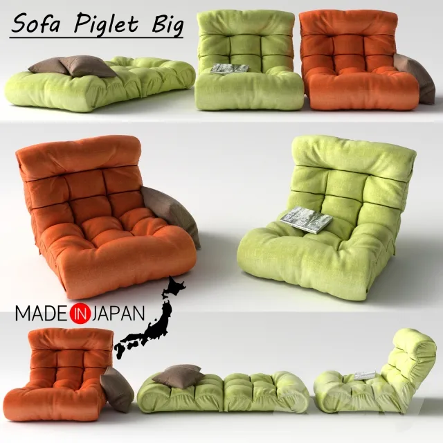 3DS MAX – Armchair – 3803