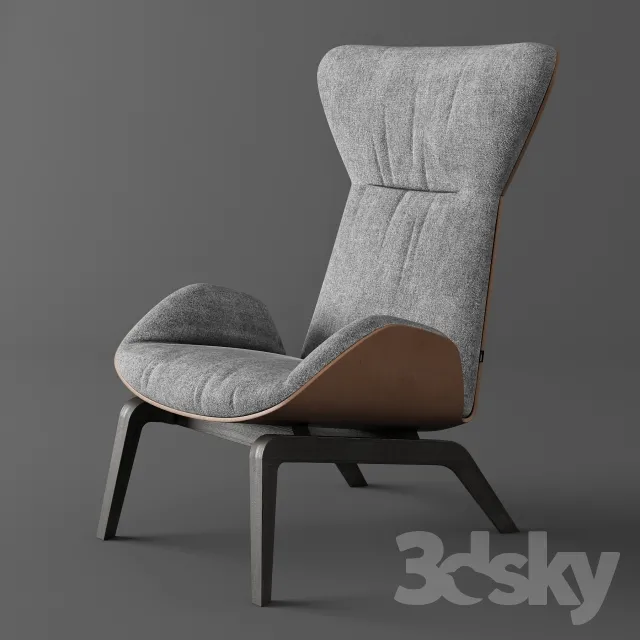 3DS MAX – Armchair – 3804