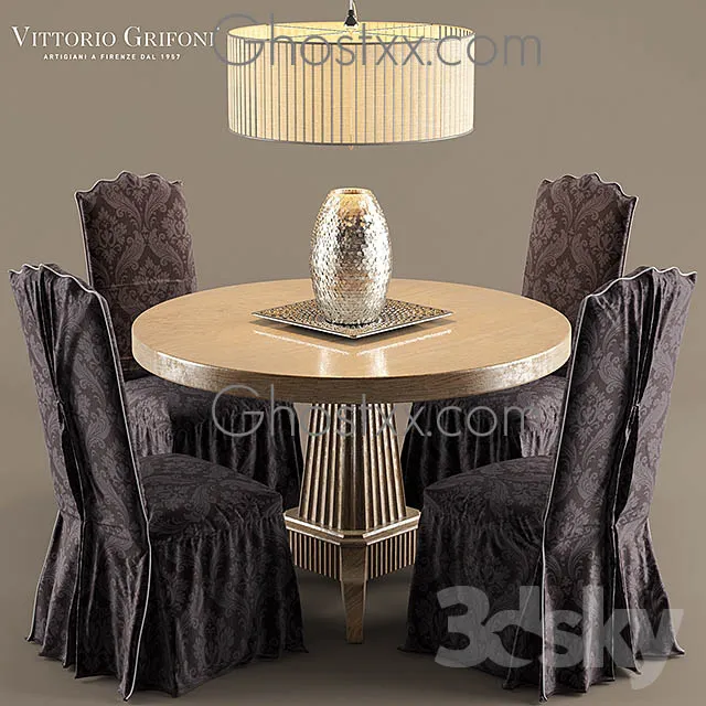 3DS MAX – Dining Table sets – 3922