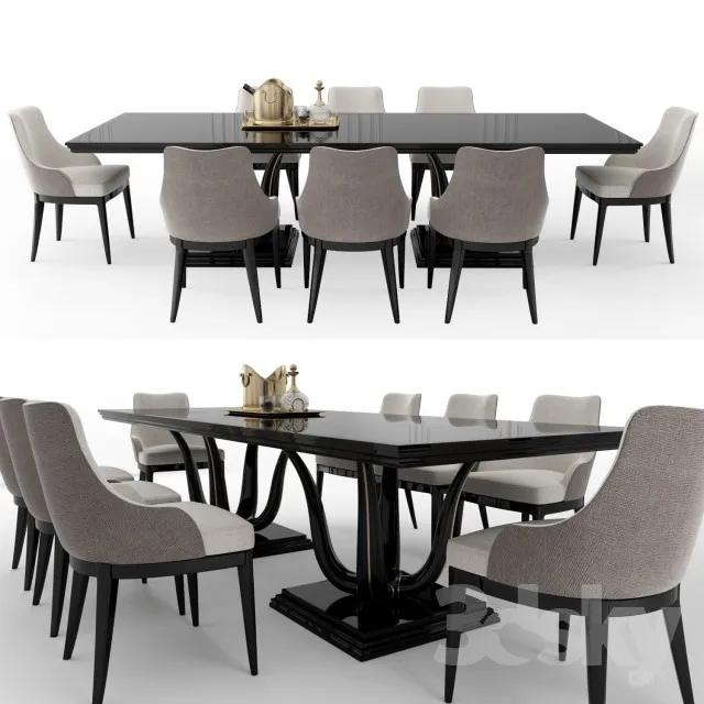3DS MAX – Dining Table sets – 3961
