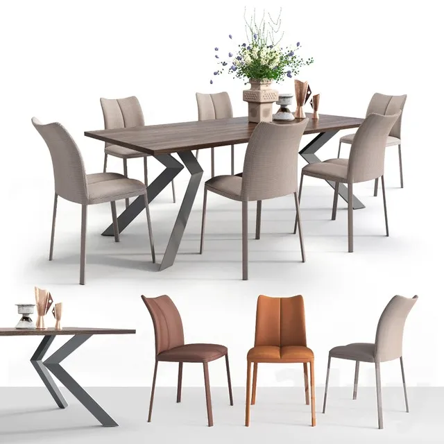 3DS MAX – Dining Table sets – 4075