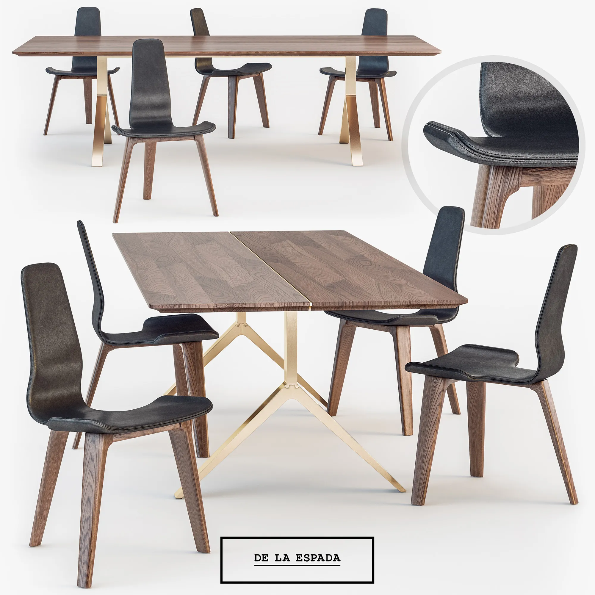 3DS MAX – Dining Table sets – 4083
