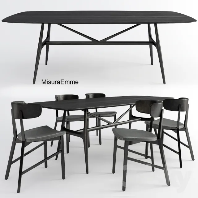3DS MAX – Dining Table sets – 4228