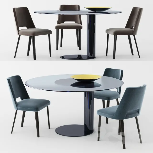 3DS MAX – Dining Table sets – 4257
