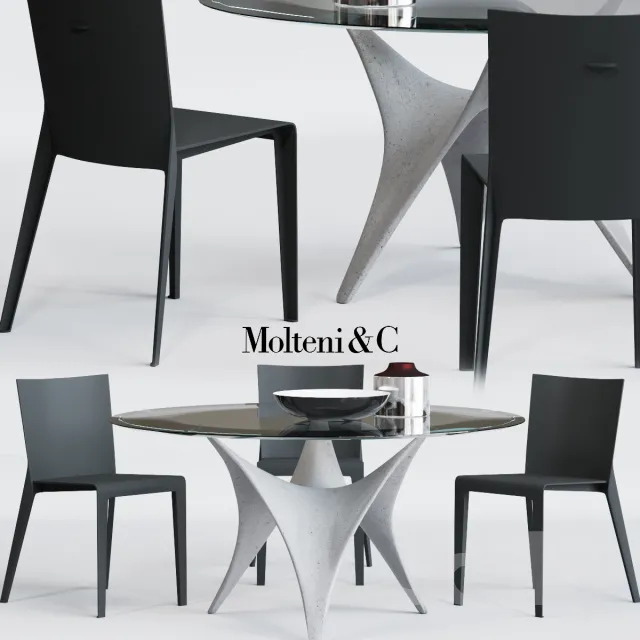 3DS MAX – Dining Table sets – 4282