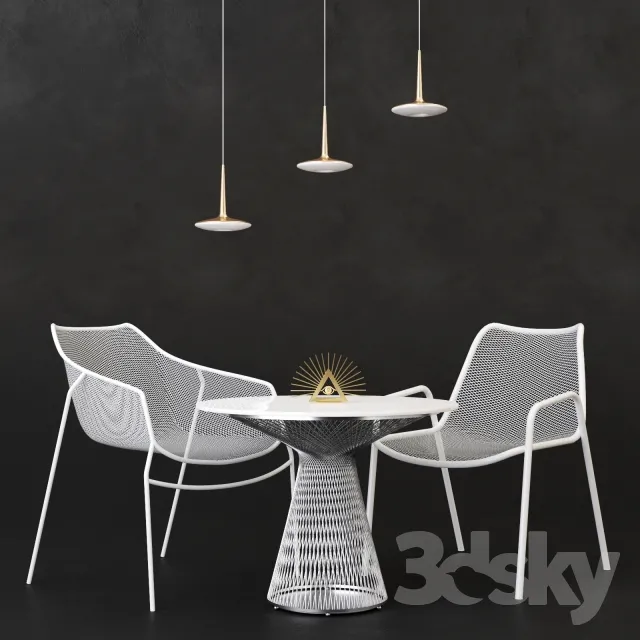 3DS MAX – Dining Table sets – 4321