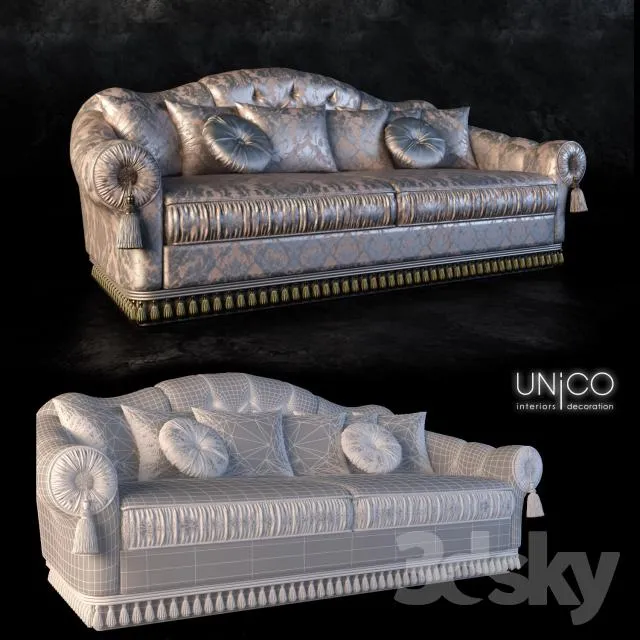 3DS MAX – Sofa – 4452