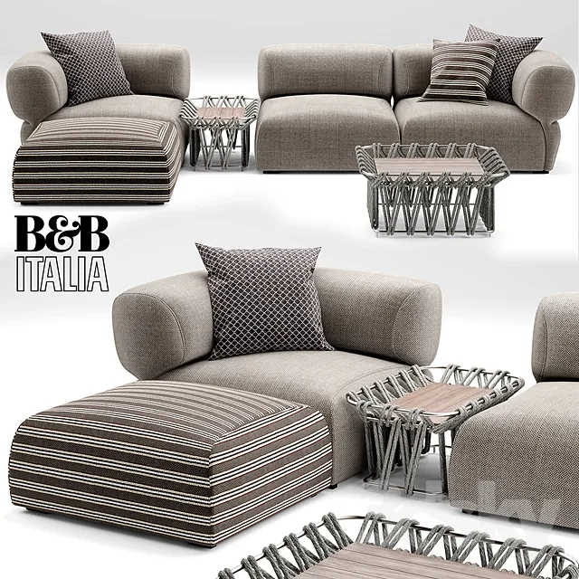 3DS MAX – Sofa – 4457