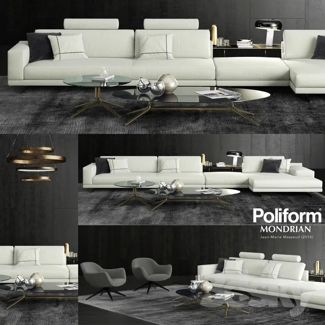 3DS MAX – Sofa – 451