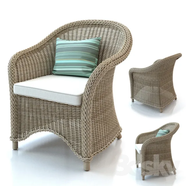 3DS MAX – armchair – 4529