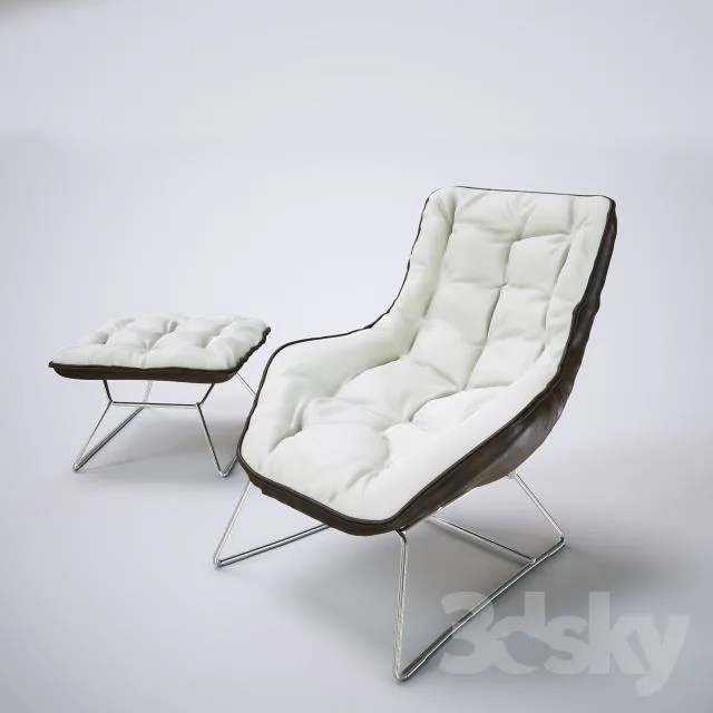 3DS MAX – armchair – 4534