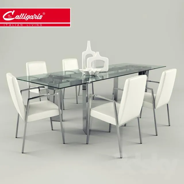 3DS MAX – Dining Table sets – 4562