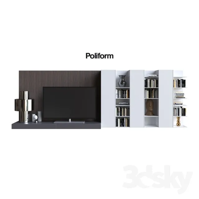3DS MAX – Shelf – Wardrobe – 54