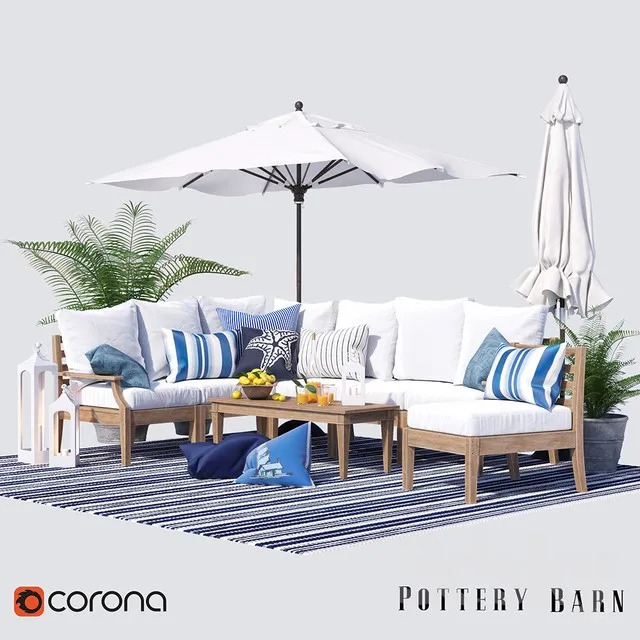 3DS MAX – Sofa – 544