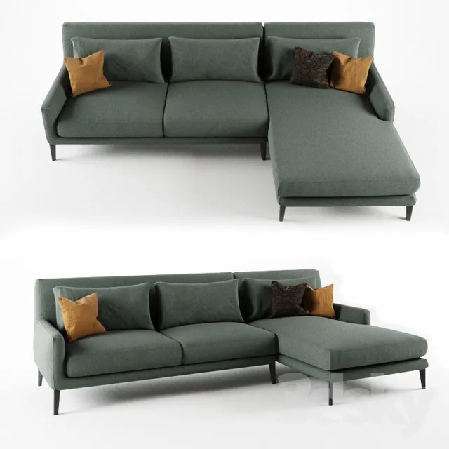 3DS MAX – Sofa – 548