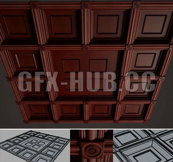 CEILING LIGHT – Coffered ceiling 2