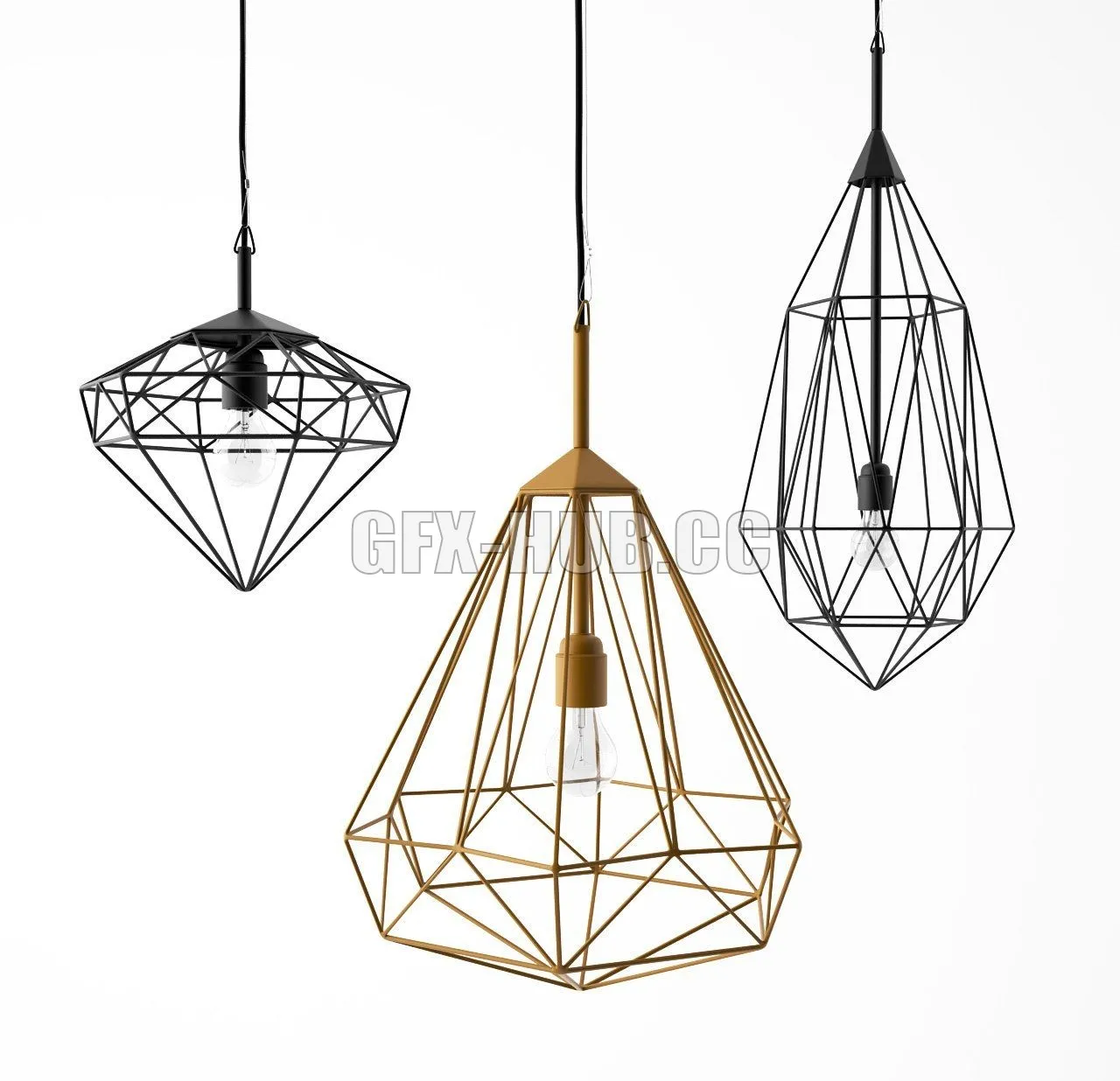 CEILING LIGHT – Diamonds ceiling lamp by JSPR