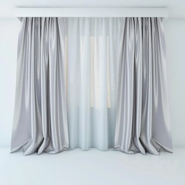 DECORATION – CURTAIN – 3DSKY MODELS – 034