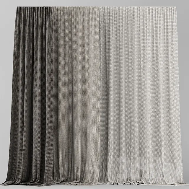 DECORATION – CURTAIN – 3DSKY MODELS – 055