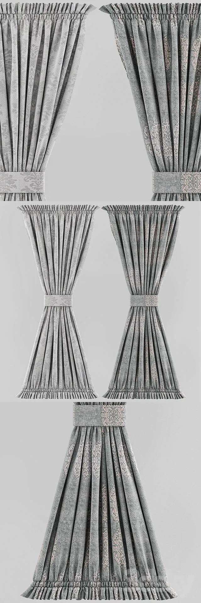 DECORATION – CURTAIN – 3DSKY MODELS – 059