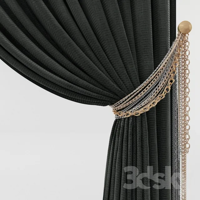 DECORATION – CURTAIN – 3DSKY MODELS – 074