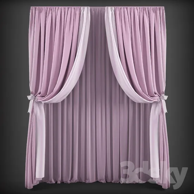 DECORATION – CURTAIN – 3DSKY MODELS – 106