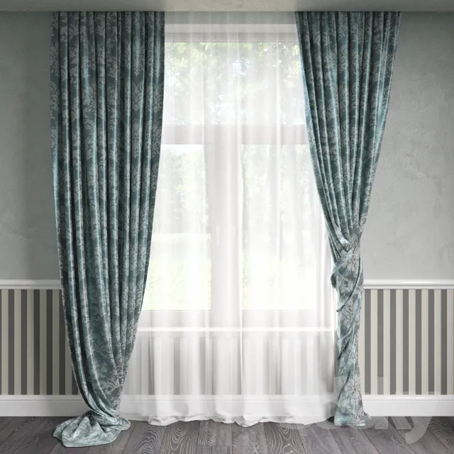 DECORATION – CURTAIN – 3DSKY MODELS – 161