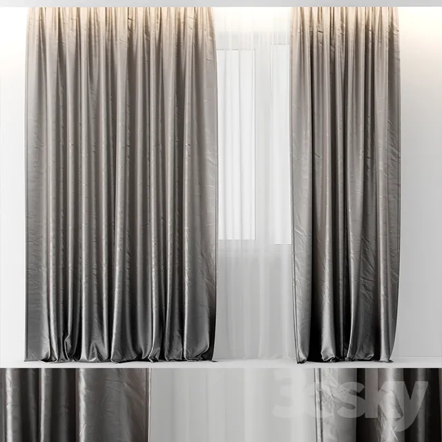 DECORATION – CURTAIN – 3DSKY MODELS – 203