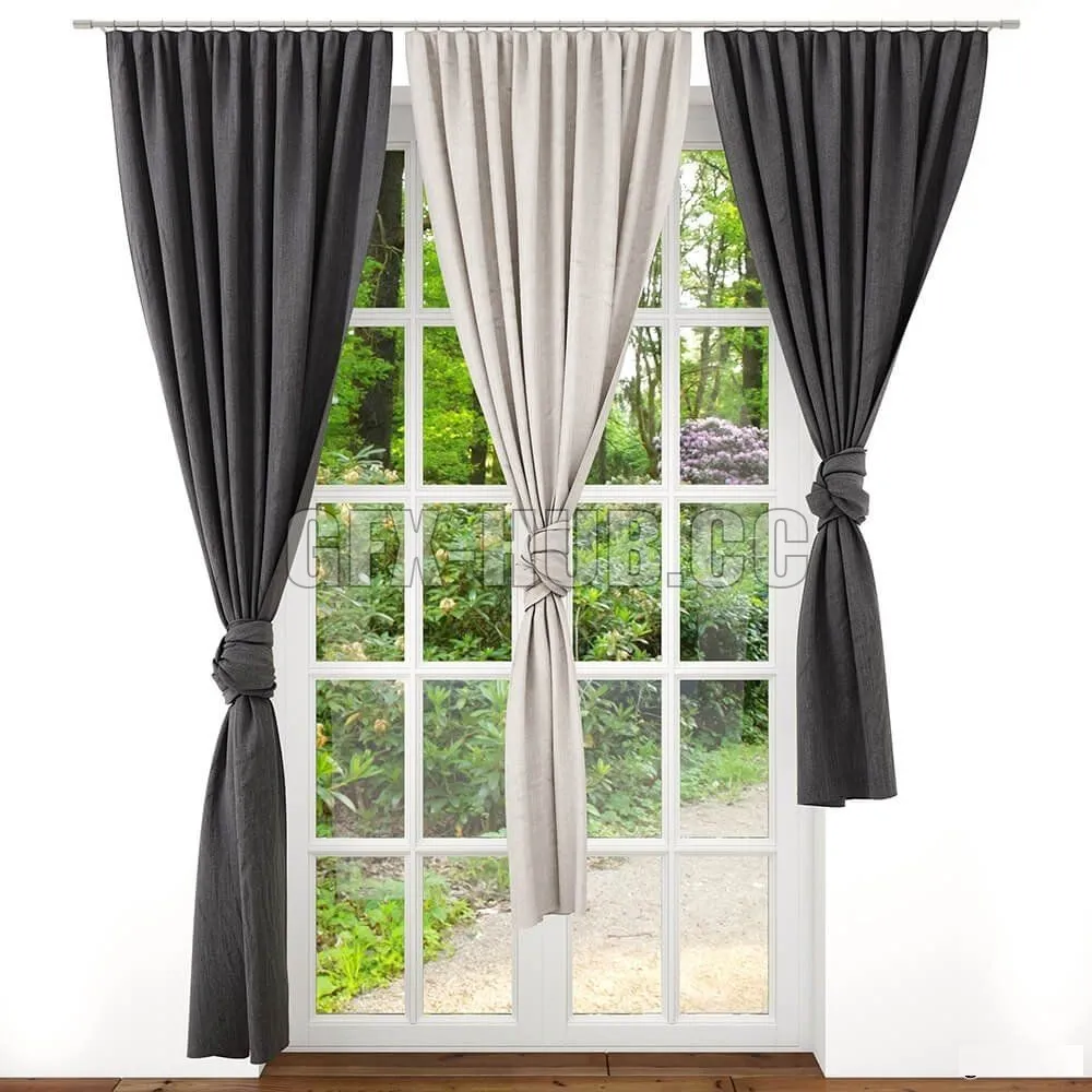 DECORATION – CURTAIN – 3DSKY MODELS – 244