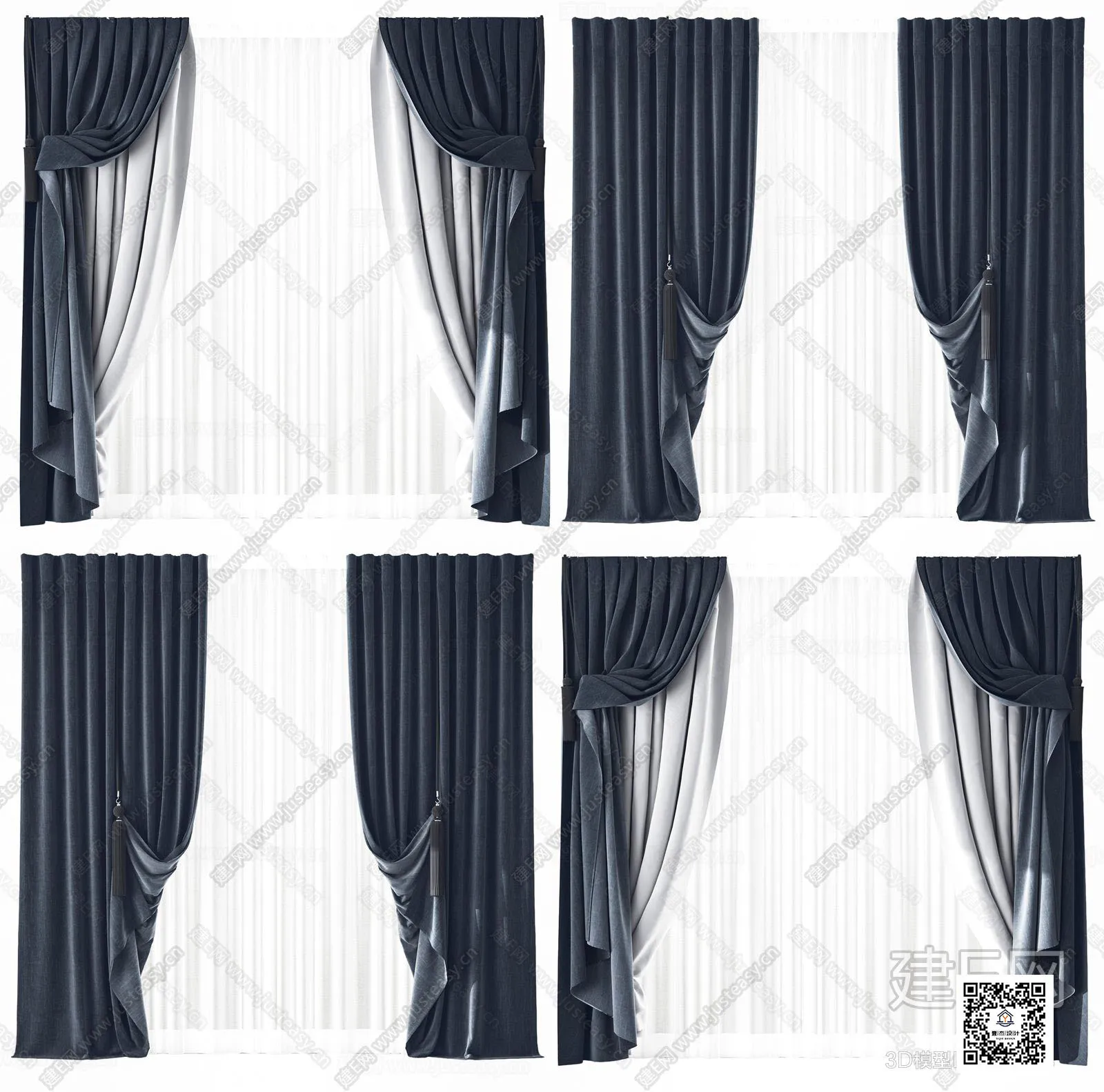 DECORATION – CURTAIN – 3DSKY MODELS – 333