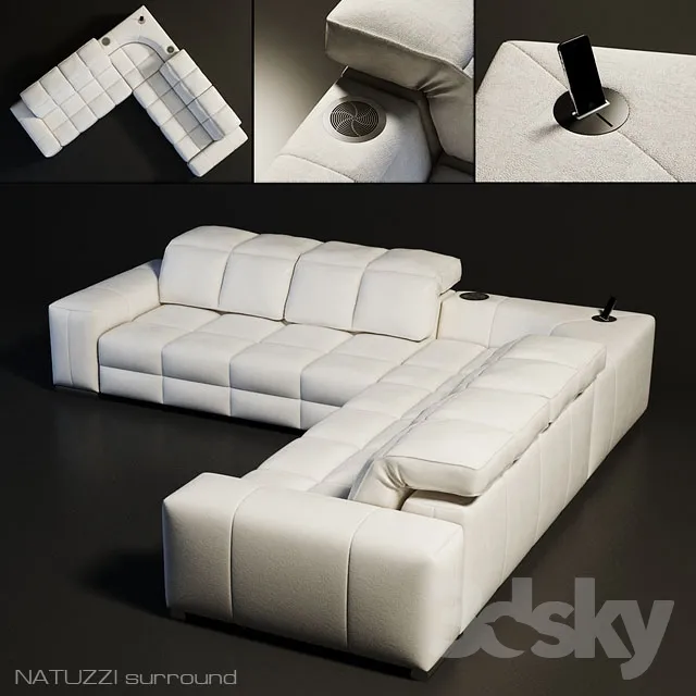 3DS MAX – Sofa – 655