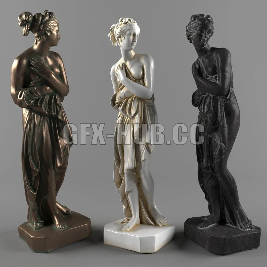 DECORATION – Decor bronze women
