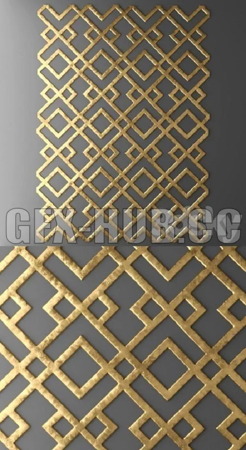 DECORATION – Decor for wall Panel 3D