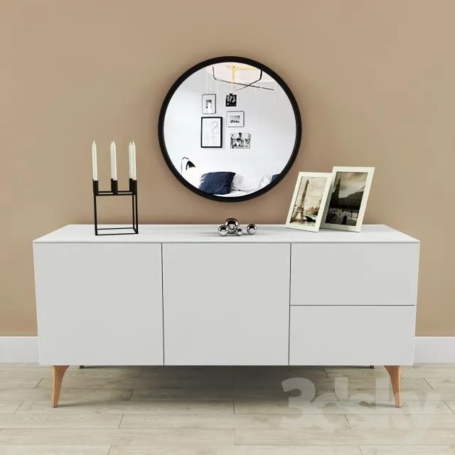 DECORATION – DECORATIVE SET – 3DS MAX MODELS – 190