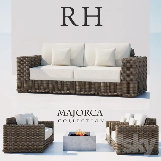 3DS MAX – Sofa – 695