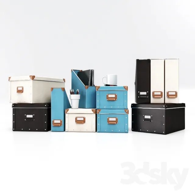 DECORATION – DECORATIVE SET – 3DS MAX MODELS – 227