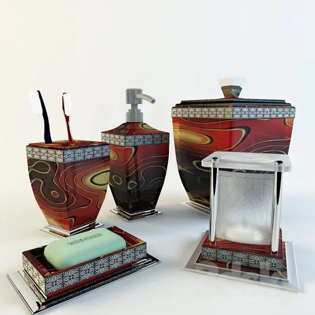 DECORATION – DECORATIVE SET – 3DS MAX MODELS – 540